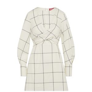 Staud mini crosshill dress size xs